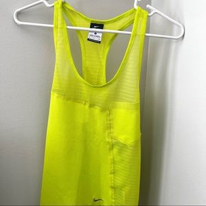 Nike Dri-Fit Neon Green Tank - Women | Color: Neon Green | Size: S